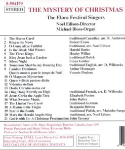 The Elora Festival Singers*, Noel Edison, Michael Bloss-1