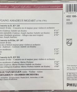 Mozart*, Isabelle van Keulen, Concertgebouw Chamber Orchestra-1