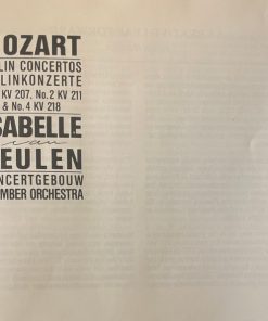 Mozart*, Isabelle van Keulen, Concertgebouw Chamber Orchestra-3