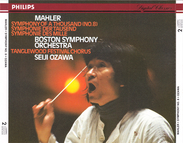 Mahler* – Boston Symphony Orchestra, Tanglewood Festival Chorus, Seiji Ozawa-0