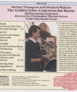 Michael Thompson (2), Philharmonia Orchestra, Christopher Warren-Green, Richard Watkins-1