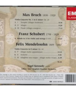 Mendelssohn* & Bruch*, Schubert* - Nigel Kennedy, English Chamber Orchestra, Jeffrey Tate-1