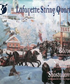 Lafayette String Quartet, Alexander Borodin, Igor Stravinsky, Dmitri Shostakovich-0