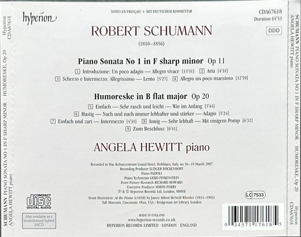 Schumann* / Angela Hewitt-1