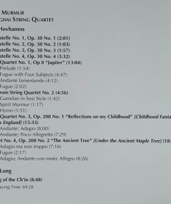 Hovhaness* - The Shanghai Quartet*-3