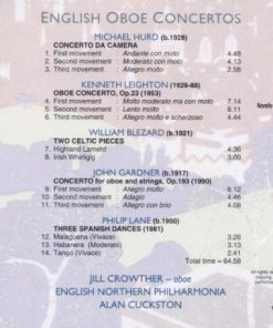 Jill Crowther, English Northern Philharmonia, Michael Hurd, Kenneth Leighton, William Blezard, John Gardner (5), Philip Lane-1