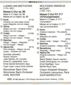 Beethoven* / Mozart* - Karl Richter, Igor Markevitch-2