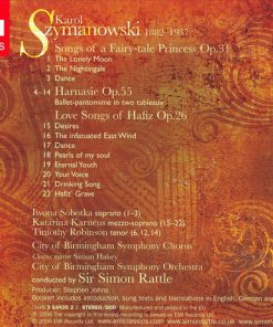 Karol Szymanowski - Iwona Sobotka · Timothy Robinson · Katarina Karnéus · City Of Birmingham Symphony Orchestra · City Of Birmingham Symphony Orchestra Chorus · Sir Simon Rattle-2