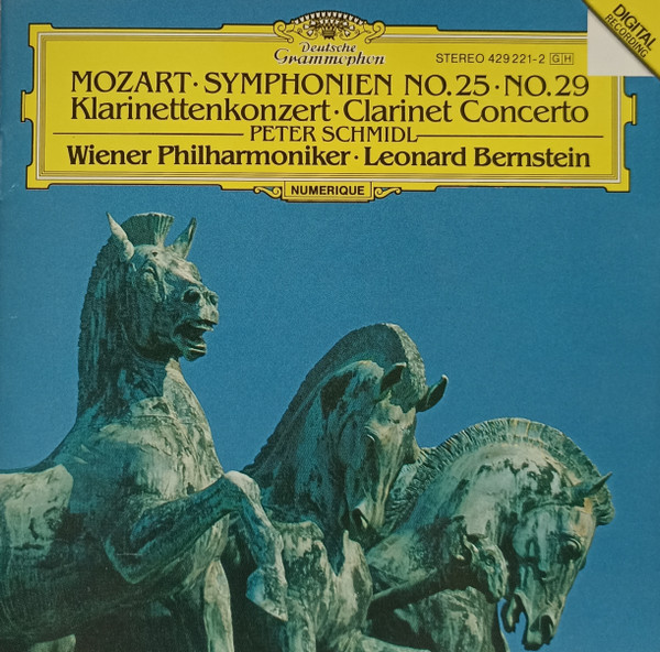 Wolfgang Amadeus Mozart - Peter Schmidl, Wiener Philharmoniker, Leonard Bernstein-0