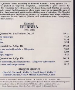 Edmund Rubbra, Maggini Quartet*-1