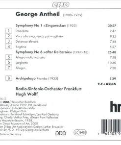 George Antheil - Radio-Sinfonie-Orchester Frankfurt, Hugh Wolff-2
