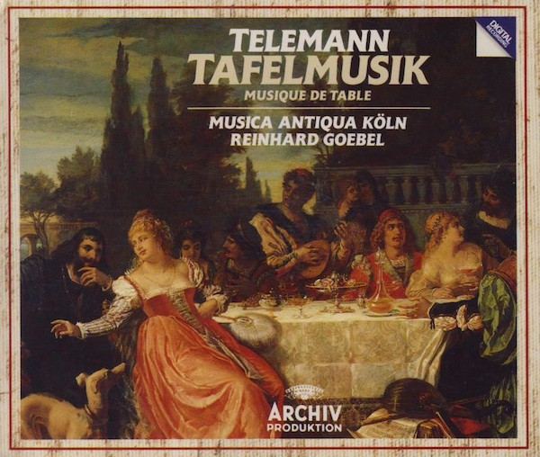 Telemann* - Musica Antiqua Köln, Reinhard Goebel-0