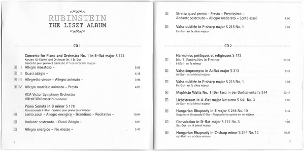 Arthur Rubinstein Plays Liszt*-2