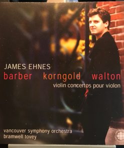 Barber* / Korngold* / Walton* - James Ehnes, Vancouver Symphony Orchestra, Bramwell Tovey-0