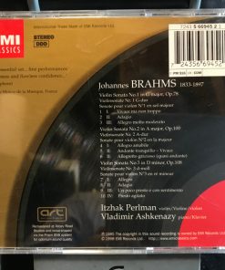 Brahms* - Itzhak Perlman, Vladimir Ashkenazy-1