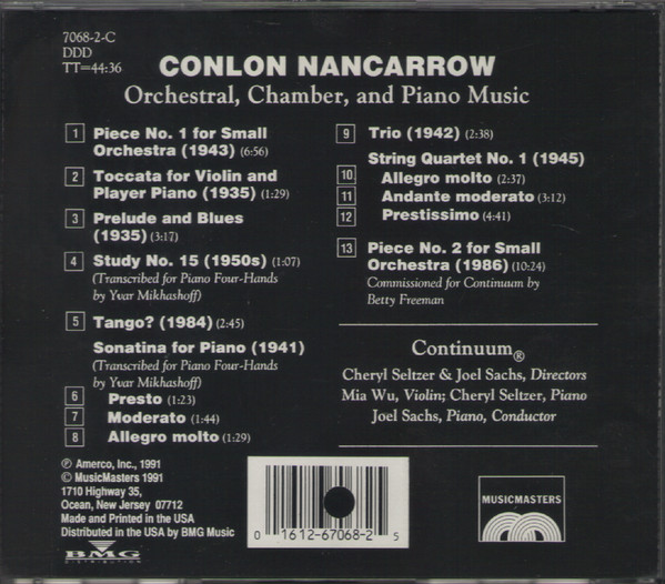Conlon Nancarrow, Continuum (4)-1