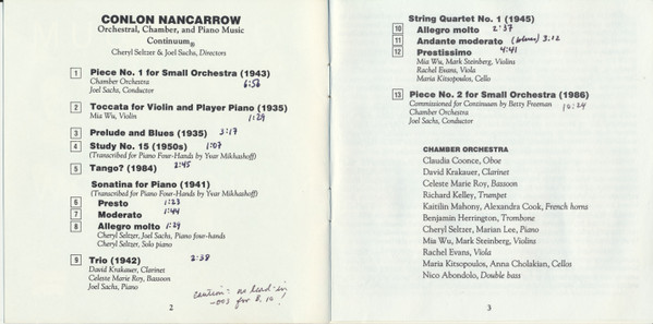Conlon Nancarrow, Continuum (4)-3