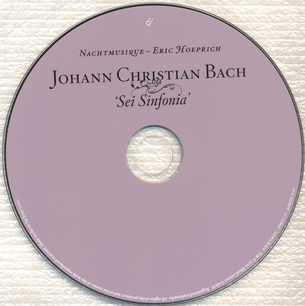 Johann Christian Bach, Nachtmusique, Eric Hoeprich-2