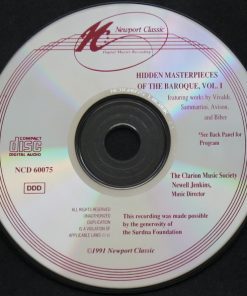 The Clarion Music Society*, Newell Jenkins, Benjamin Hudson-2