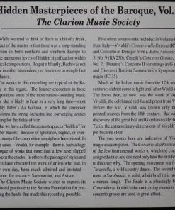 The Clarion Music Society*, Newell Jenkins, Benjamin Hudson-3