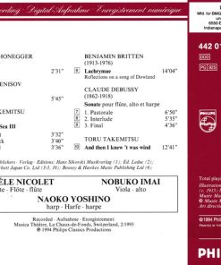 Britten*, Debussy*, Takemitsu* – Aurèle Nicolet, Nobuko Imai, Naoko Yoshino-1