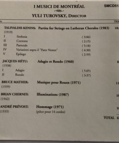 I Musici de Montréal, Yuli Turovsky-1