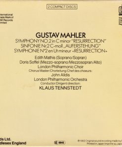Mahler*, Edith Mathis, Doris Soffel, London Philharmonic Choir, London Philharmonic Orchestra, Klaus Tennstedt-1