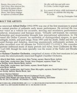 Henry Purcell, Alfred Deller, Deller Consort-1
