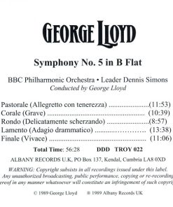 George Lloyd - BBC Philharmonic Orchestra* Conducted By George Lloyd-4