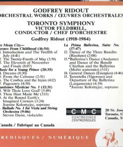 Godfrey Ridout, Victor Feldbrill, Joanne Kolomyjec, Steven Dann, Toronto Symphony*-4