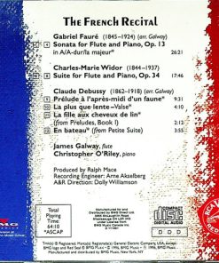 James Galway, Christopher O'Riley - Fauré*, Widor*, Debussy*-1