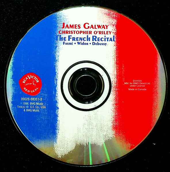 James Galway, Christopher O'Riley - Fauré*, Widor*, Debussy*-2