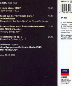 Alban Berg / Vladimir Ashkenazy / Deutsches Symphonie-Orchester Berlin-2