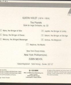 Gustav Holst - New York Philharmonic, Zubin Mehta-1
