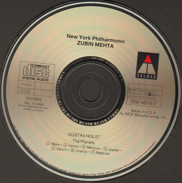 Gustav Holst - New York Philharmonic, Zubin Mehta-2