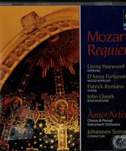 Wolfgang Amadeus Mozart, Amor Artis Orchestra, Amor Artis Chorus, Johannes Somary, Lorma Haywood, D'Anna Fortunato, Patrick Romano, John Cheek-0