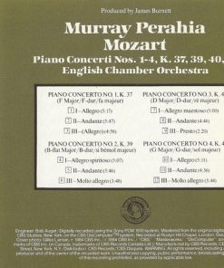 Murray Perahia / Mozart* - English Chamber Orchestra-1
