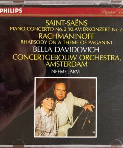 Saint-Saëns* / Rachmaninoff* – Bella Davidovich, Concertgebouw Orchestra, Amsterdam*, Neeme Järvi-0