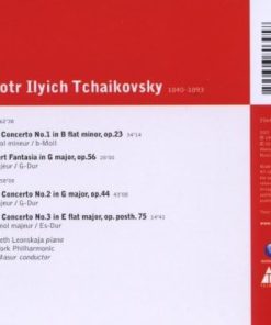 Pyotr Ilyich Tchaikovsky, Elisabeth Leonskaja, New York Philharmonic, Kurt Masur-1