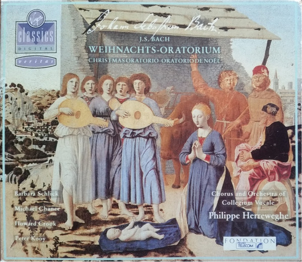 Johann Sebastian Bach - Barbara Schlick, Michael Chance, Howard Crook, Peter Kooij, Collegium Vocale, Philippe Herreweghe-0