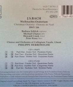 Johann Sebastian Bach - Barbara Schlick, Michael Chance, Howard Crook, Peter Kooij, Collegium Vocale, Philippe Herreweghe-4