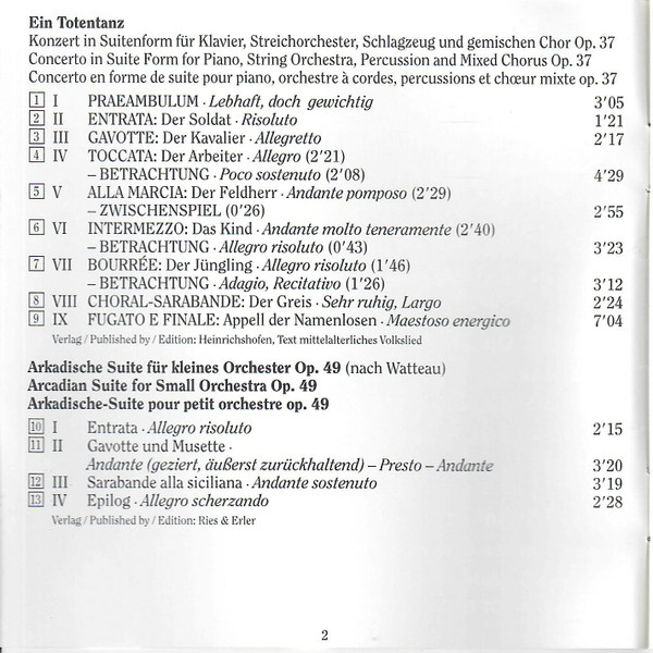 Wilhelm Kempff, Rüdiger Steinfatt, Heinrich-Schutz-Ensemble*, Werner Andreas Albert-1