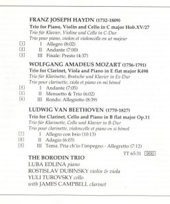 Haydn*, Mozart*, Beethoven*, Borodin Trio, James Campbell (6)-4