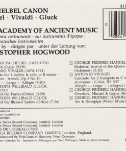 Pachelbel*, Handel*, Vivaldi*, Gluck*, The Academy Of Ancient Music, Christopher Hogwood-1