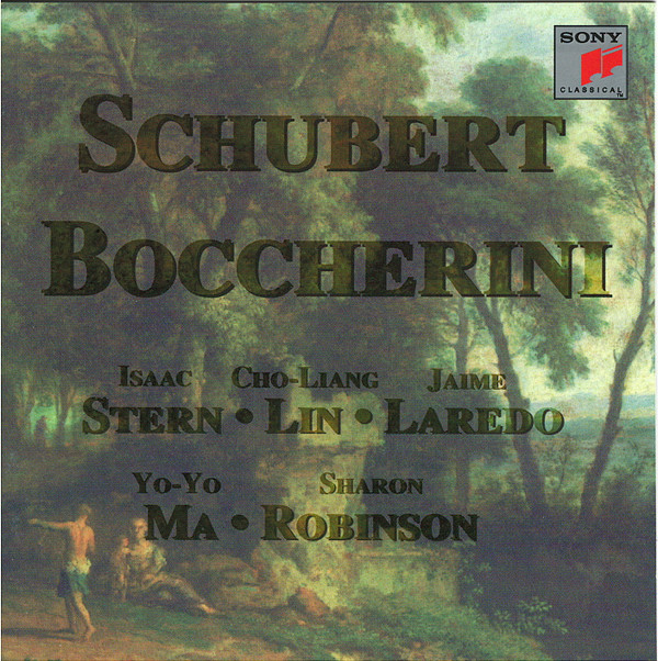 Schubert*, Boccherini*, Isaac Stern, Cho-Liang Lin, Jaime Laredo, Yo-Yo Ma, Sharon Robinson (2)-0