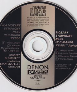 Herbert Blomstedt Conducting Staatskapelle Dresden : Mozart*-2