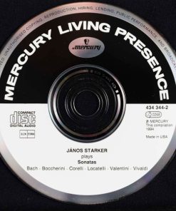 Janos Starker Plays Boccherini* • Bach* / Vivaldi* / Corelli* • Locatelli* / Valentini*-3