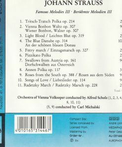 Johann Strauss Jr., Wiener Volksopernorchester (2) · Alfred Scholz-3