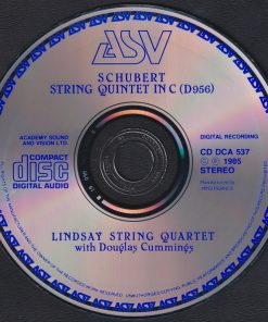 Franz Schubert, The Lindsays with Douglas Cummings-2