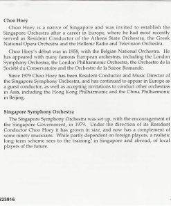 Singapore Symphony Orchestra, Choo Hoey-2